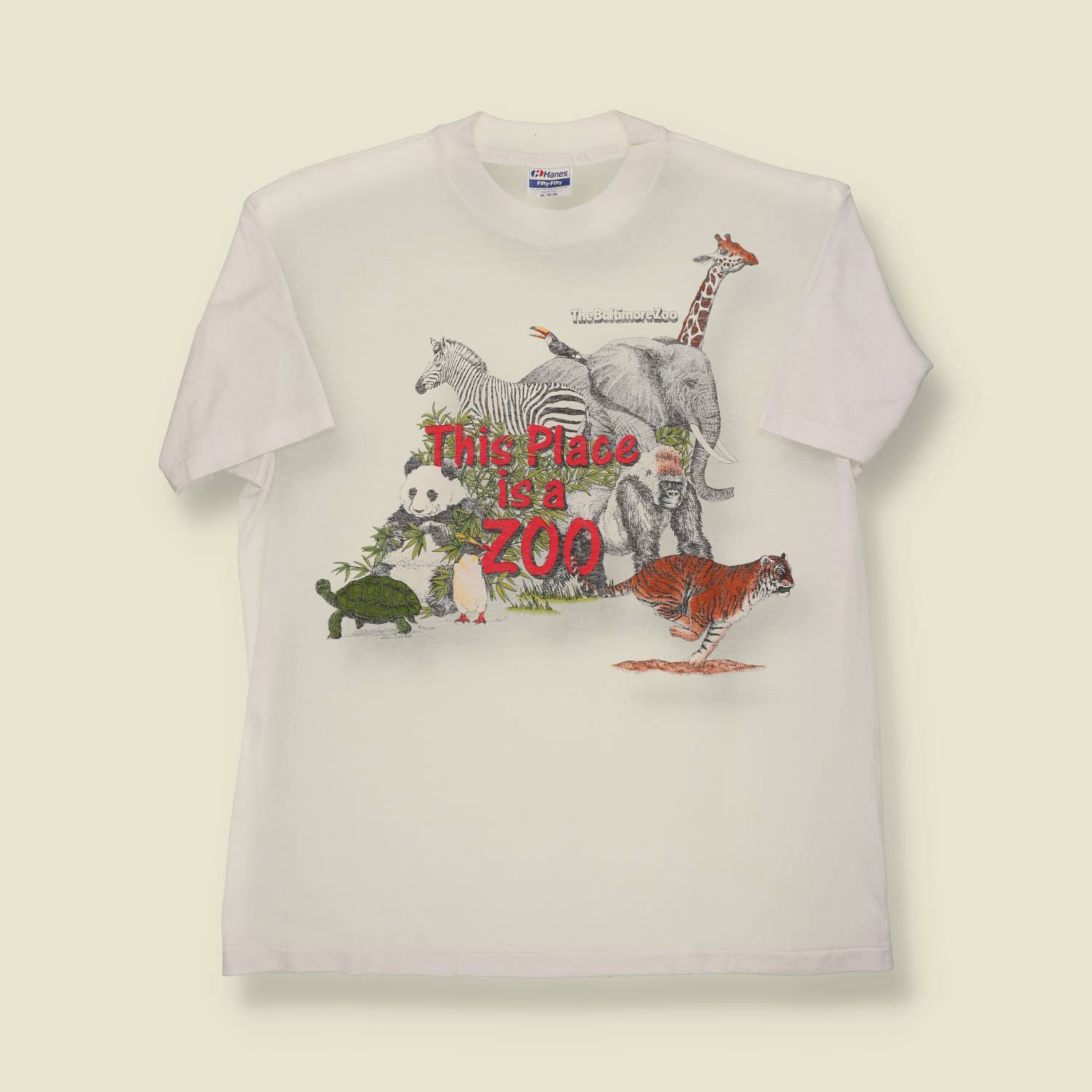 1990s “This Place is a Zoo” Tee - L/XL