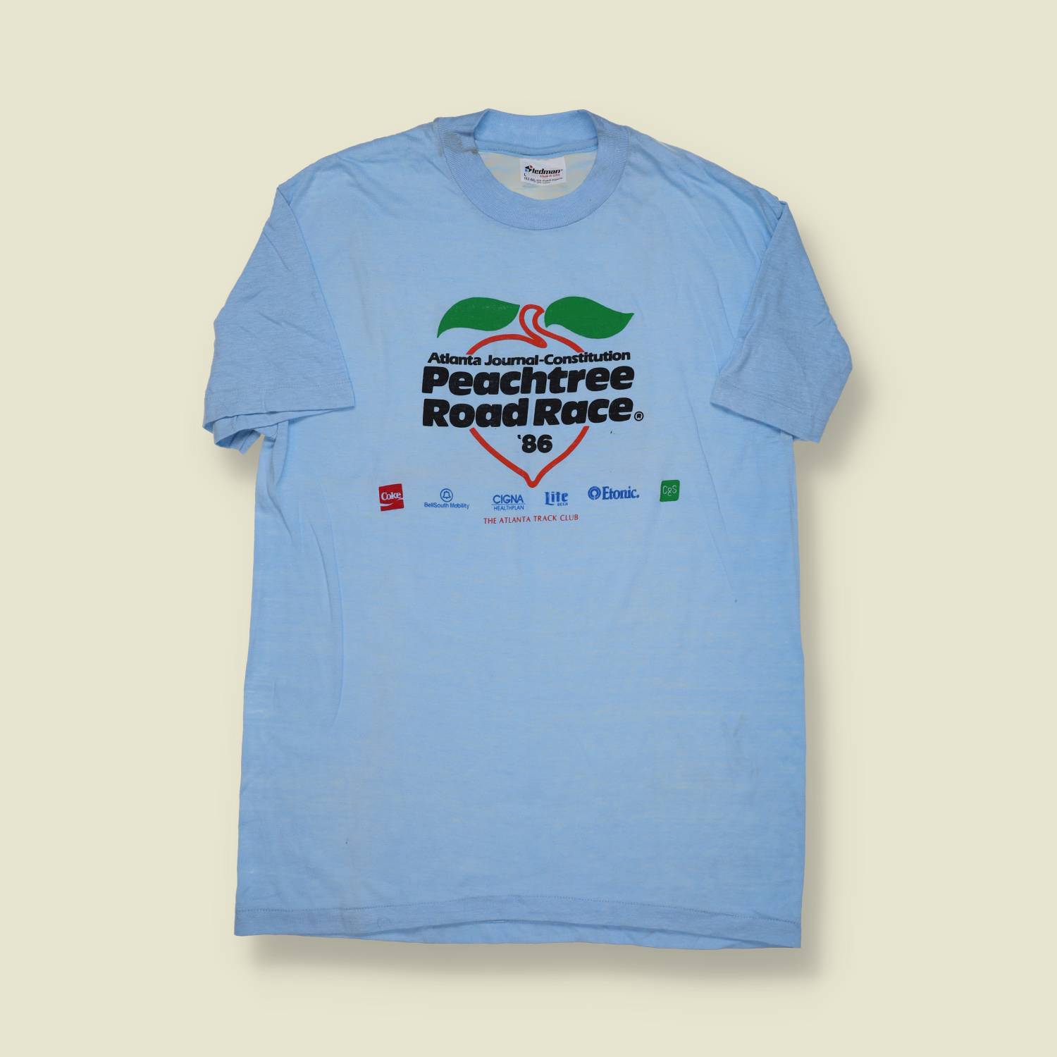 1986 Peachtree Road Race Tee - S/M