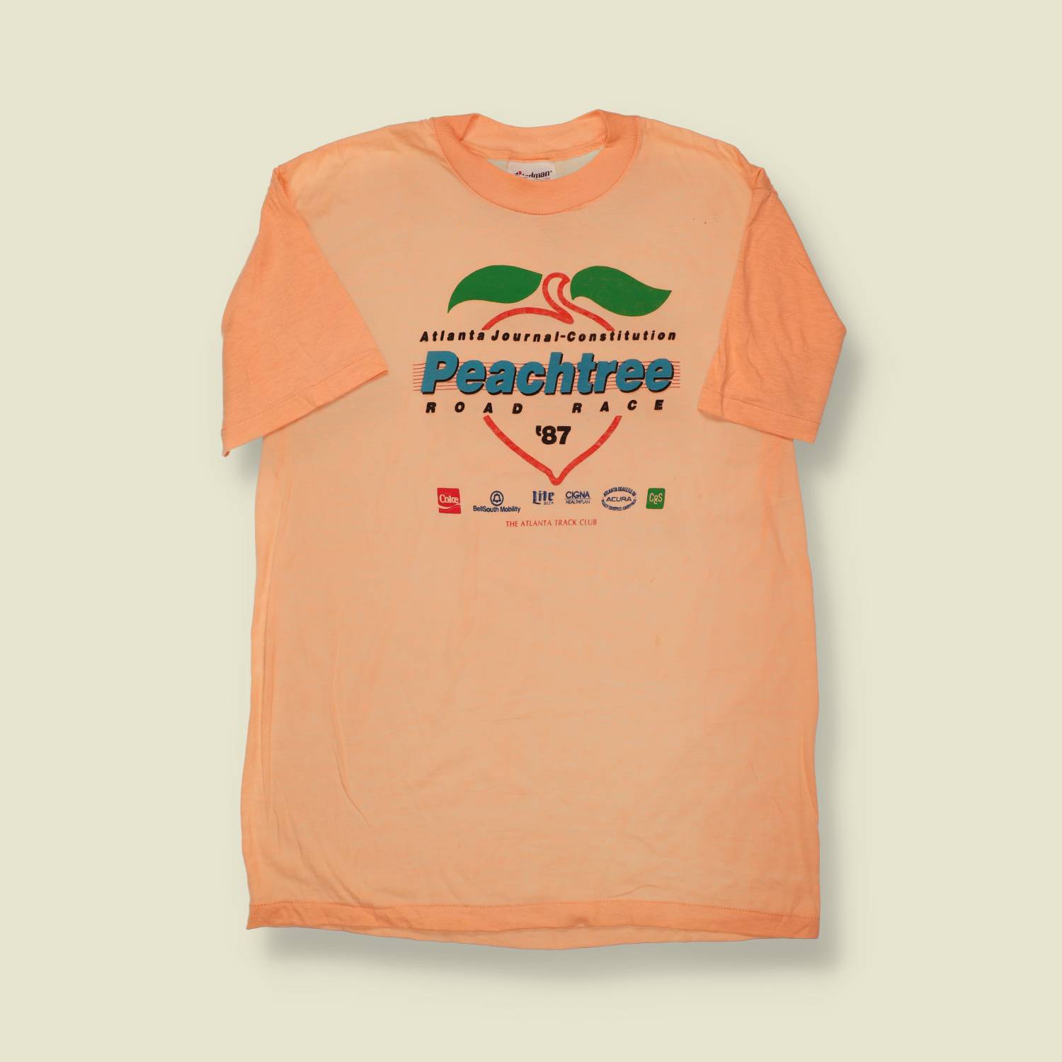 1987 Peachtree Road Race Tee - S/M