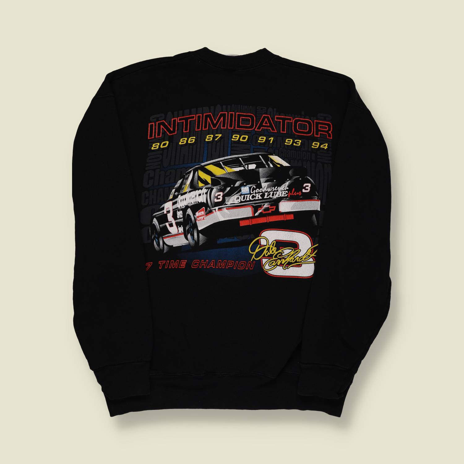 1990s Dale Earnhardt “Intimidator” NASCAR Crewneck Sweater - XL/XXL