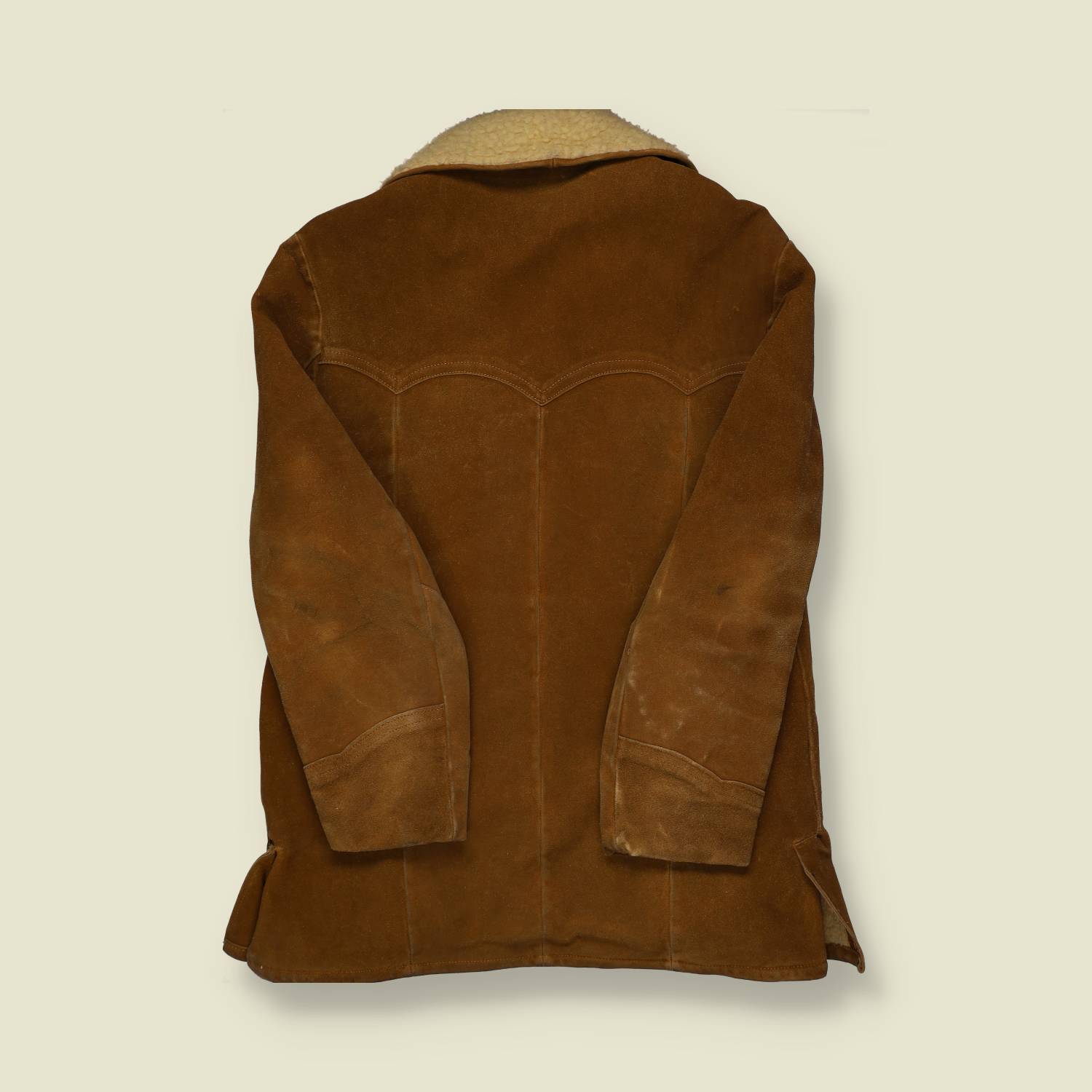 1960s/70s Jo-O-Kay Suede Leather Western Coat - M