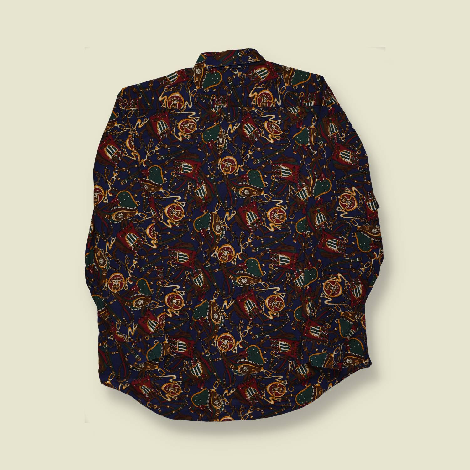 1990s Tommy Hilifiger Print Shirt - XL