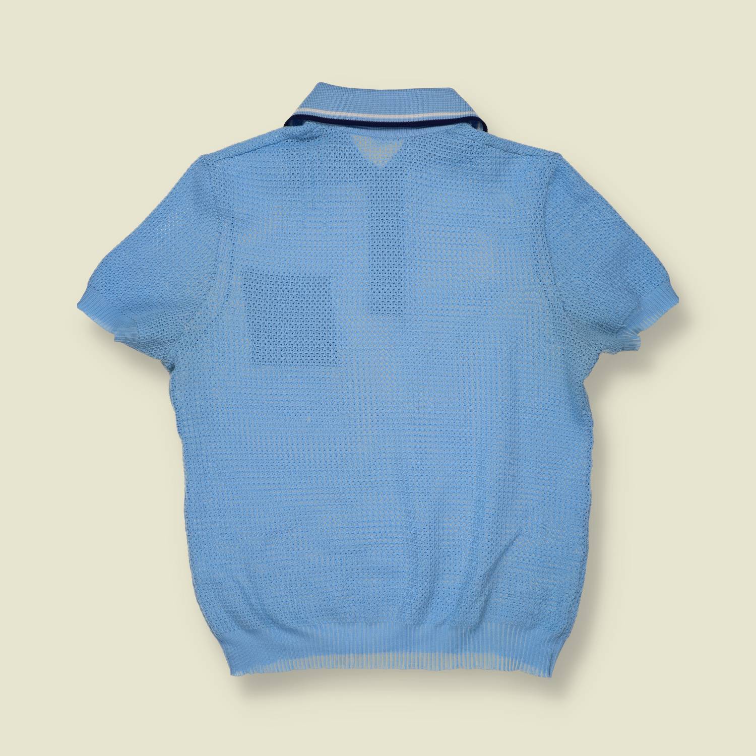 1960s Mesh Polo Top - S/M