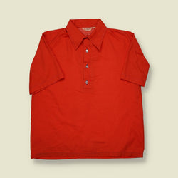 1960s Red Polo Top - M/L