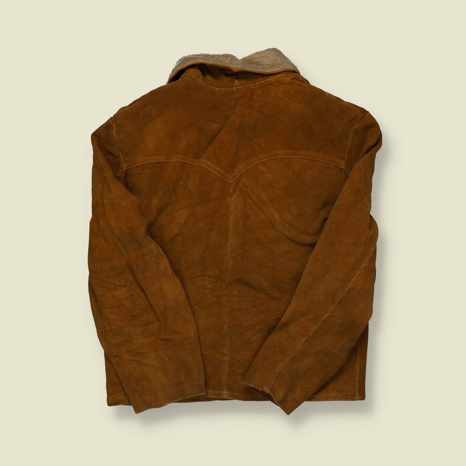 1950s/60s Jo-O-Kay Leather Western Suede Ranch Jacket - M/L