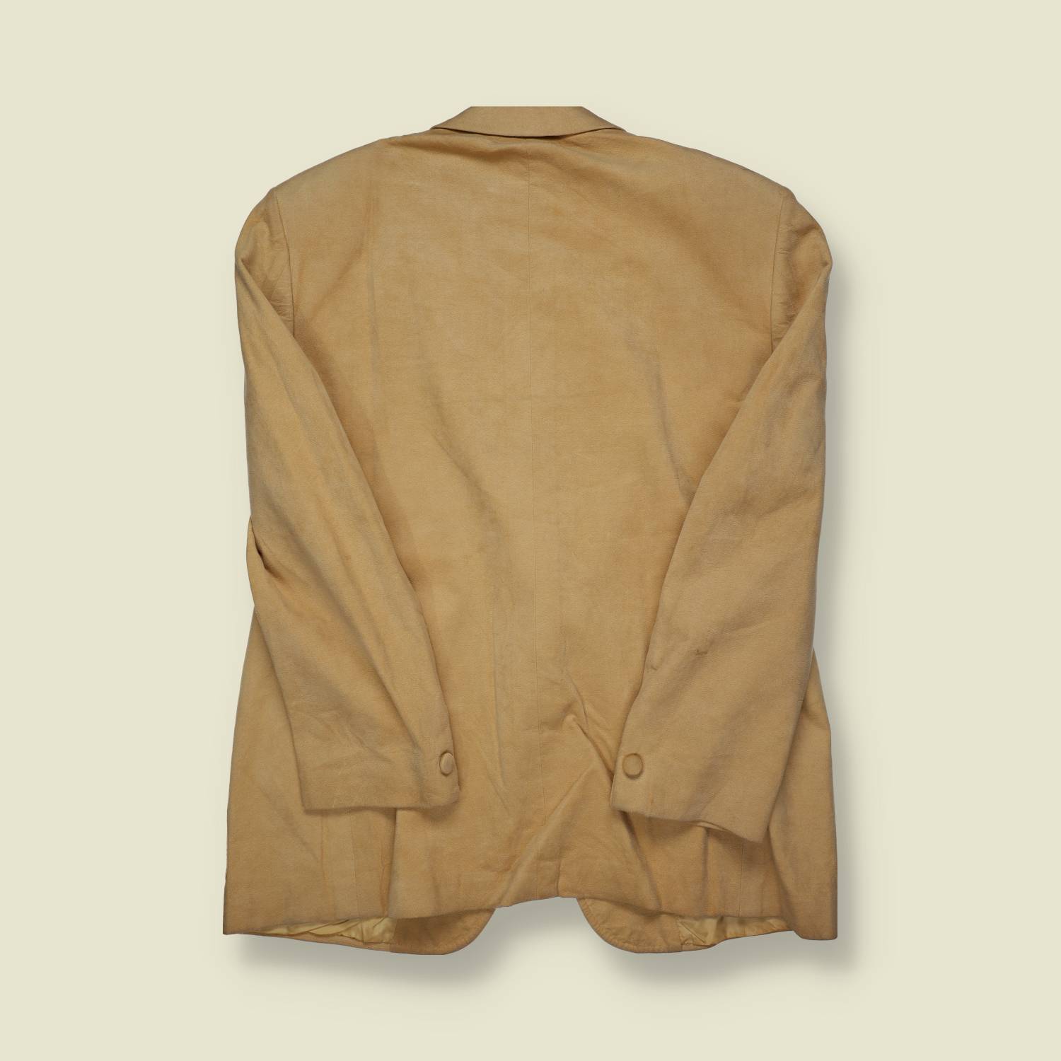 1970s | Dale Alan | Suede Blazer Jacket | Tan – XL