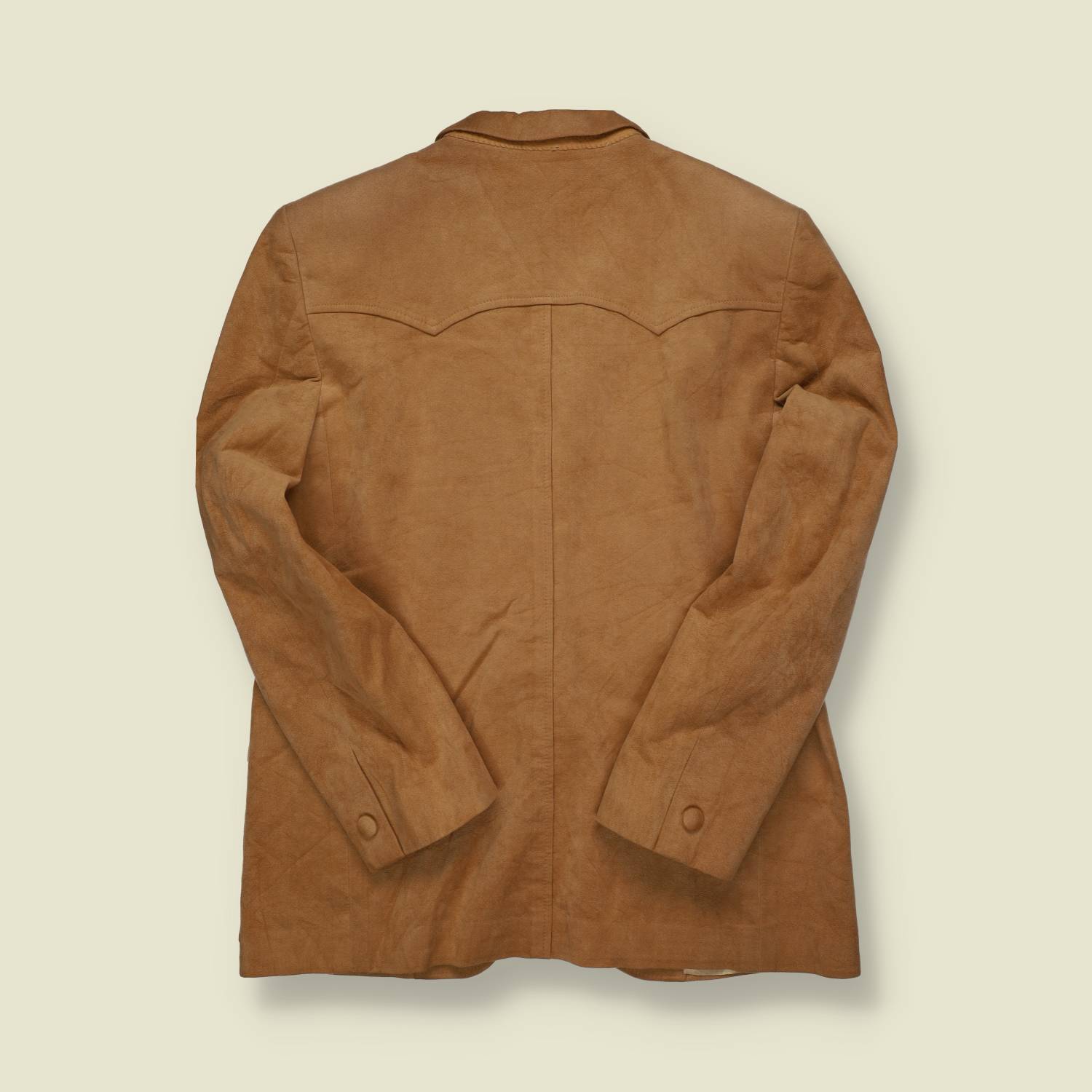 1970s | Streitzigs | Suede Blazer Jacket | Tan – M