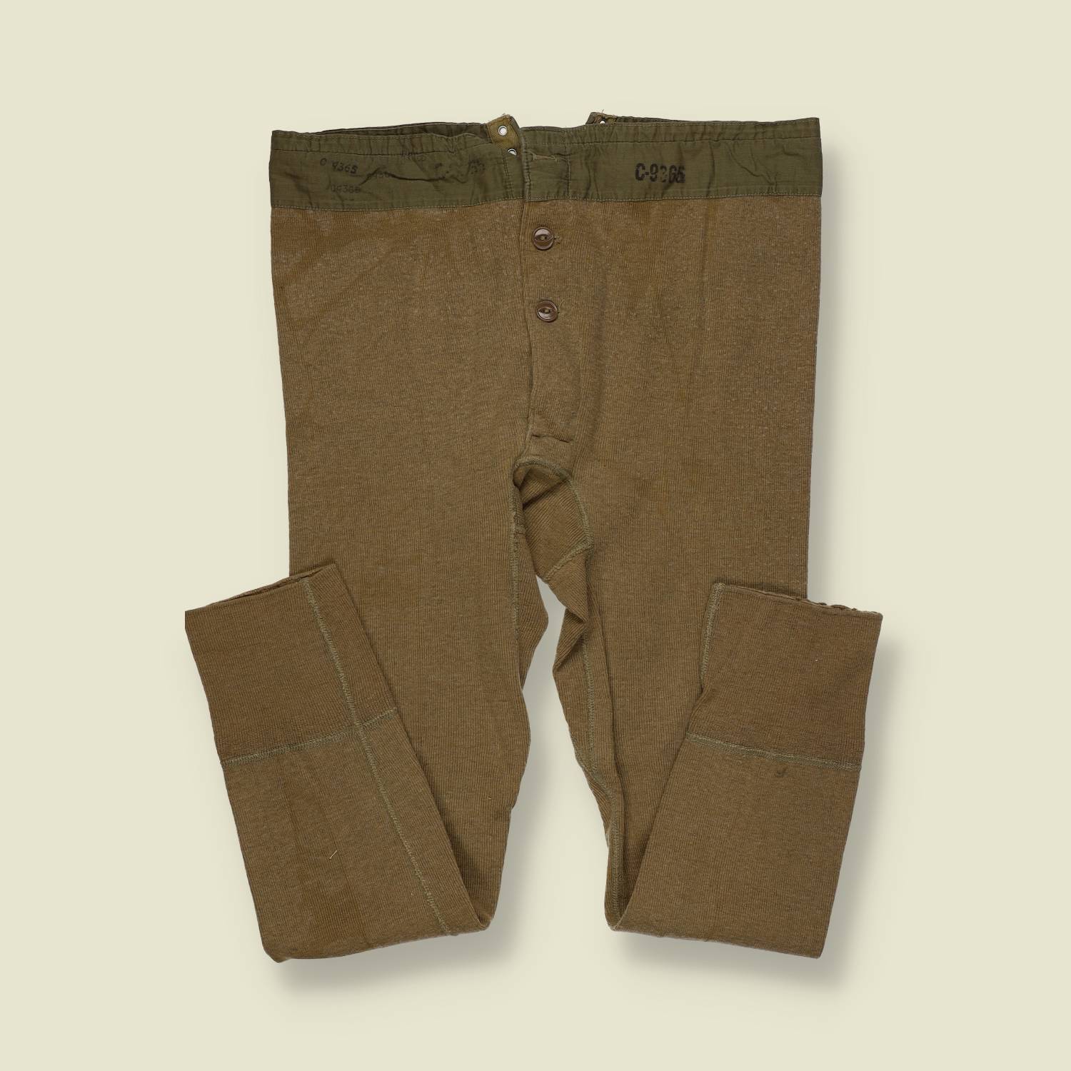 1940s | US Military | Wool Thermal Drawers  – w28