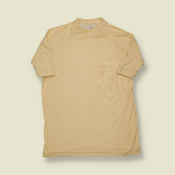 1980s | Campus | Raglan Sleeve Pocket T-Shirt | Cream – M