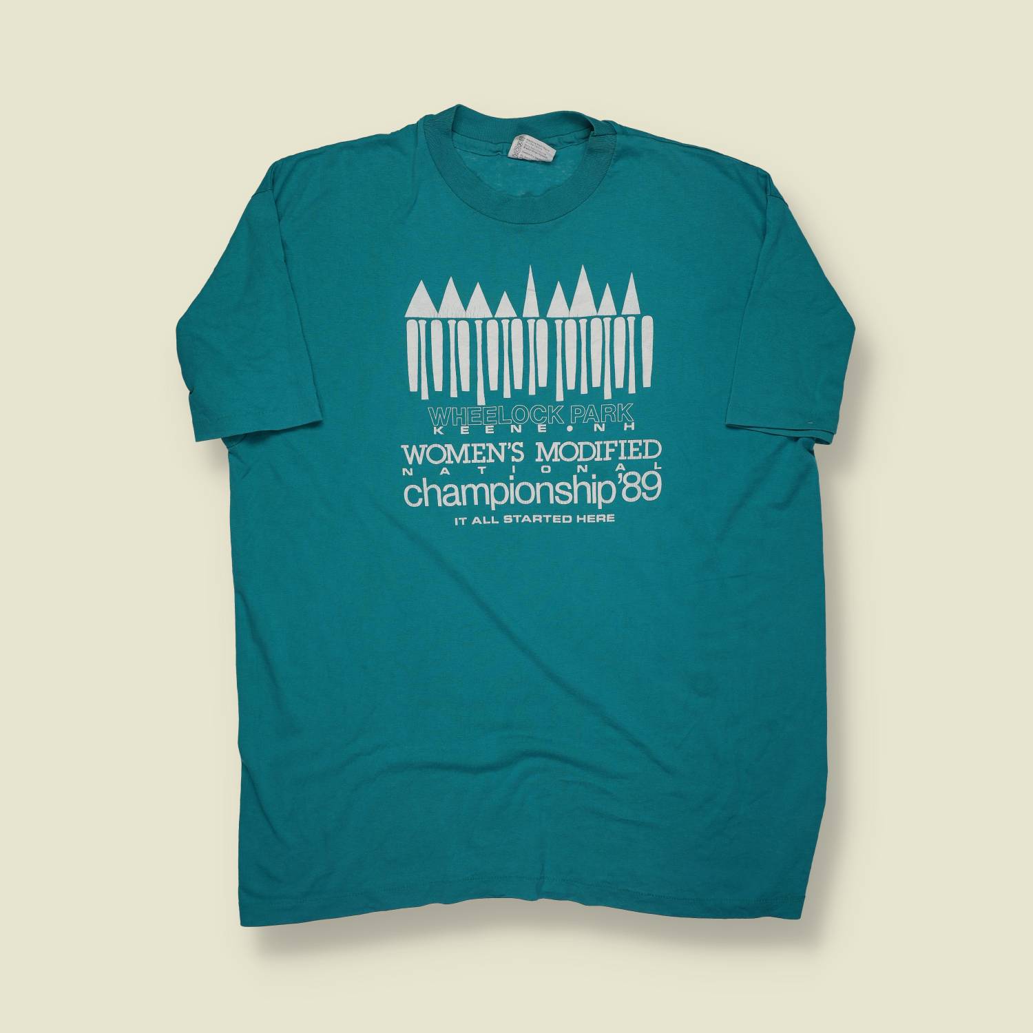 1989 | Hanes | Wheelock Park Keene Women’s Modified Championship T-Shirt – L