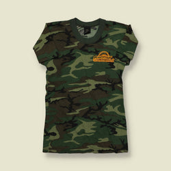 1970s | Deadstock | Pennsylvania Outdoors Camouflage T-Shirt – XXXS