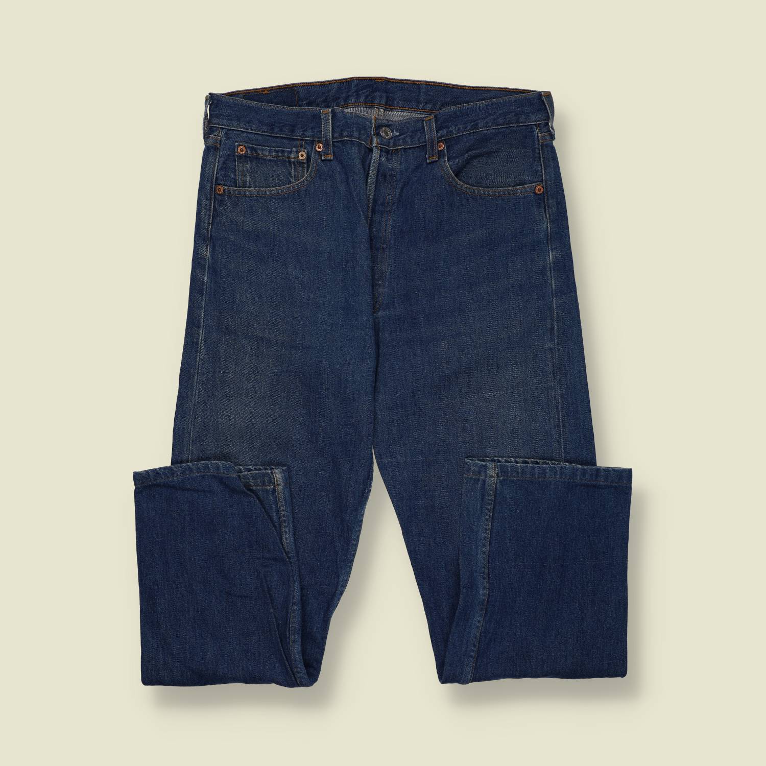 1980s–1990s | Levi’s 501 | Button Fly Denim Jeans | Made in USA – w34