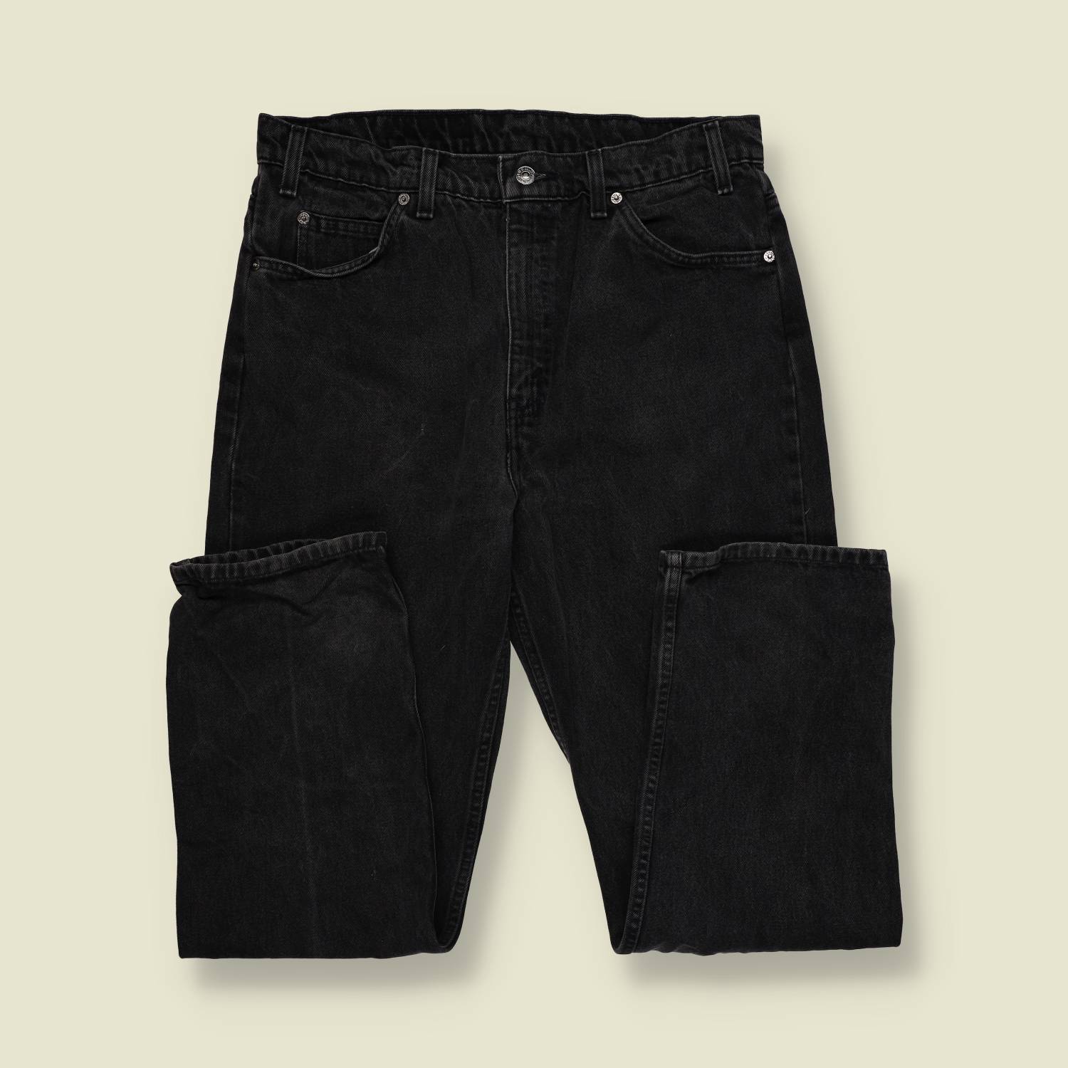 1980s–1990s | Levi’s 505 | Made in Mexico (USA Components) | Black Denim Jeans – w32