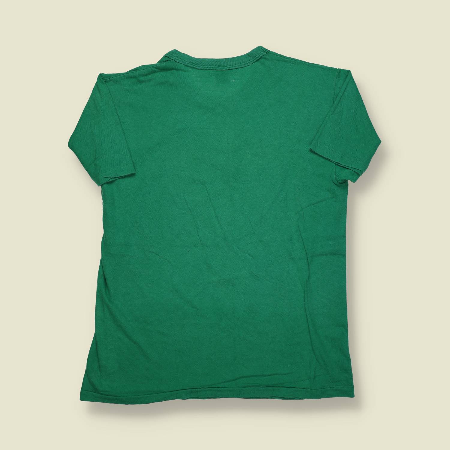 1970s | Sportswear | Cerebral Palsy Center Printed T-Shirt | Green – S