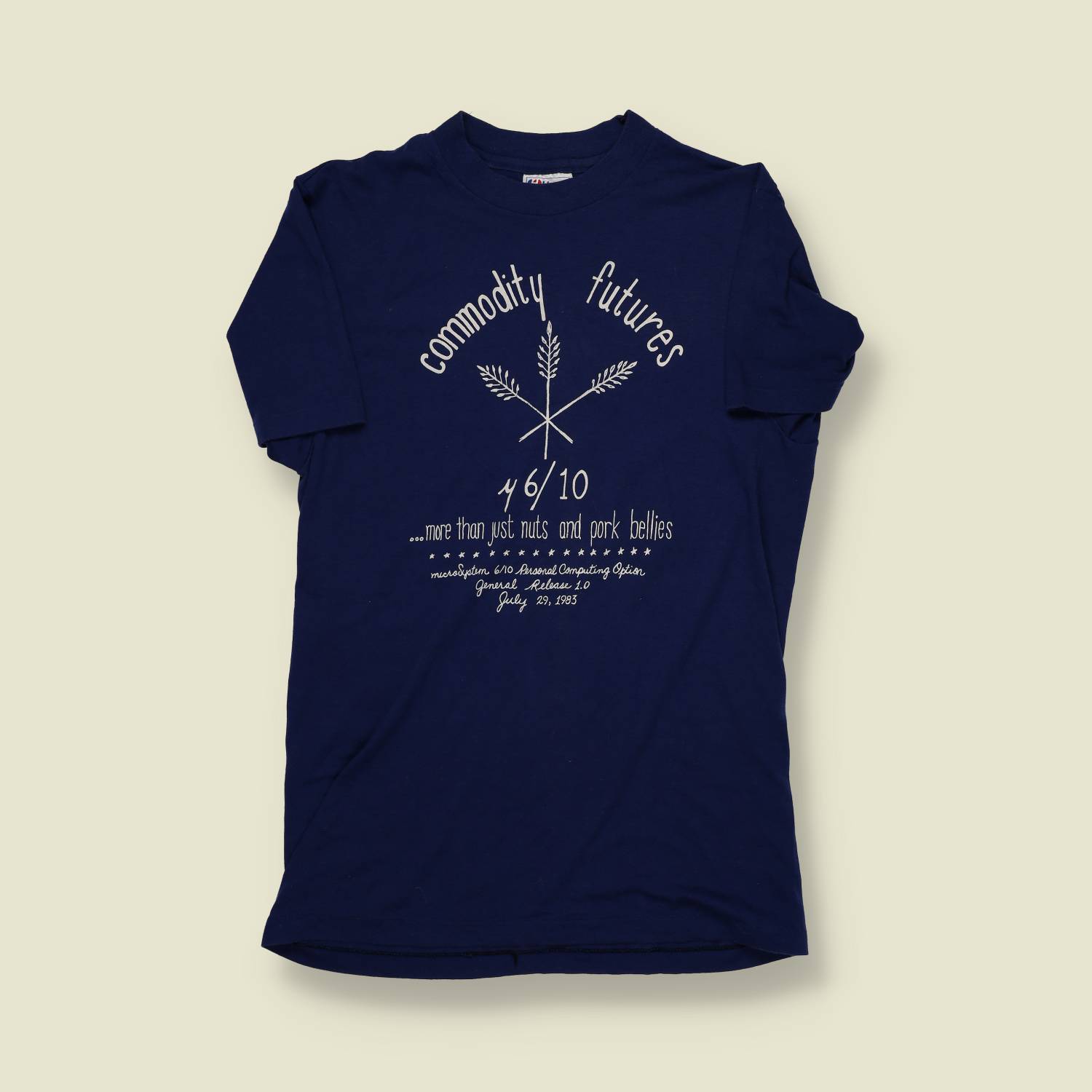 1983 | Hanes | Commodity Futures Conference T-Shirt | Navy – M
