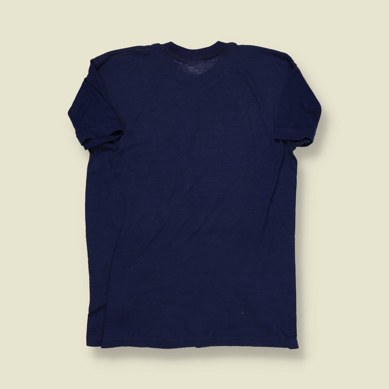 1960s–1970s | Cresona Knit | “IVY” Graphic T-Shirt | Navy – XS