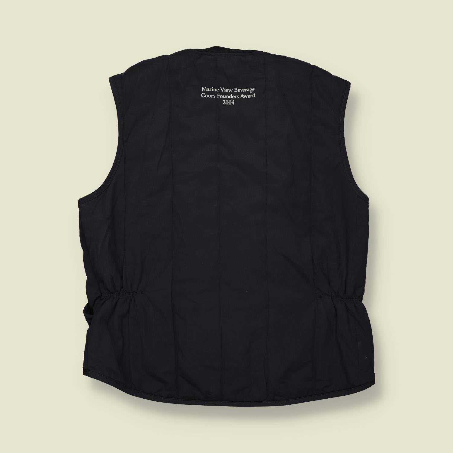 2000s | Red Kap | Coors Light Quilted Work Vest – XL