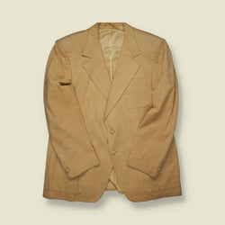 1970s | Dale Alan | Suede Blazer Jacket | Tan – XL