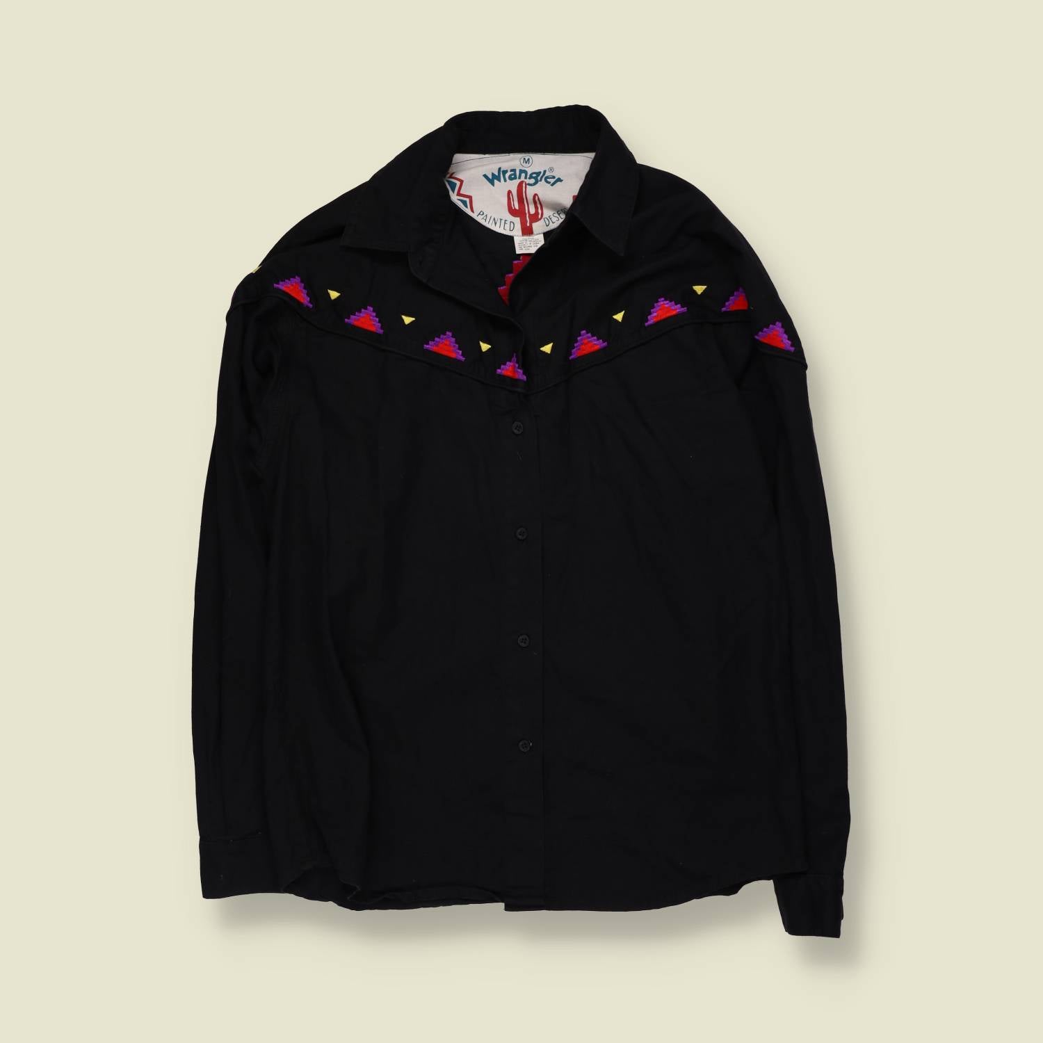 1990s | Wrangler | Western Blouse | Black - 12