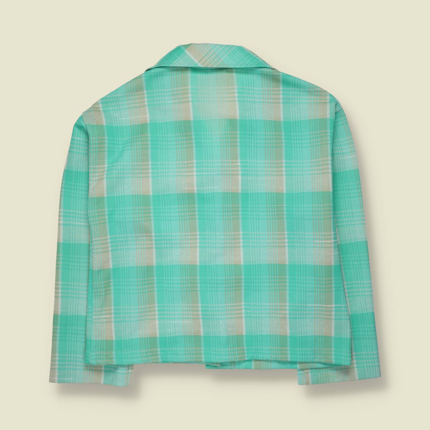 1970s | Plaid Blouse | Mint - 12