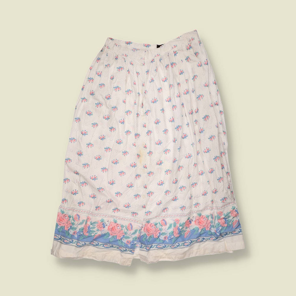 1980s | Eddie Bauer | Printed Skirt - w26