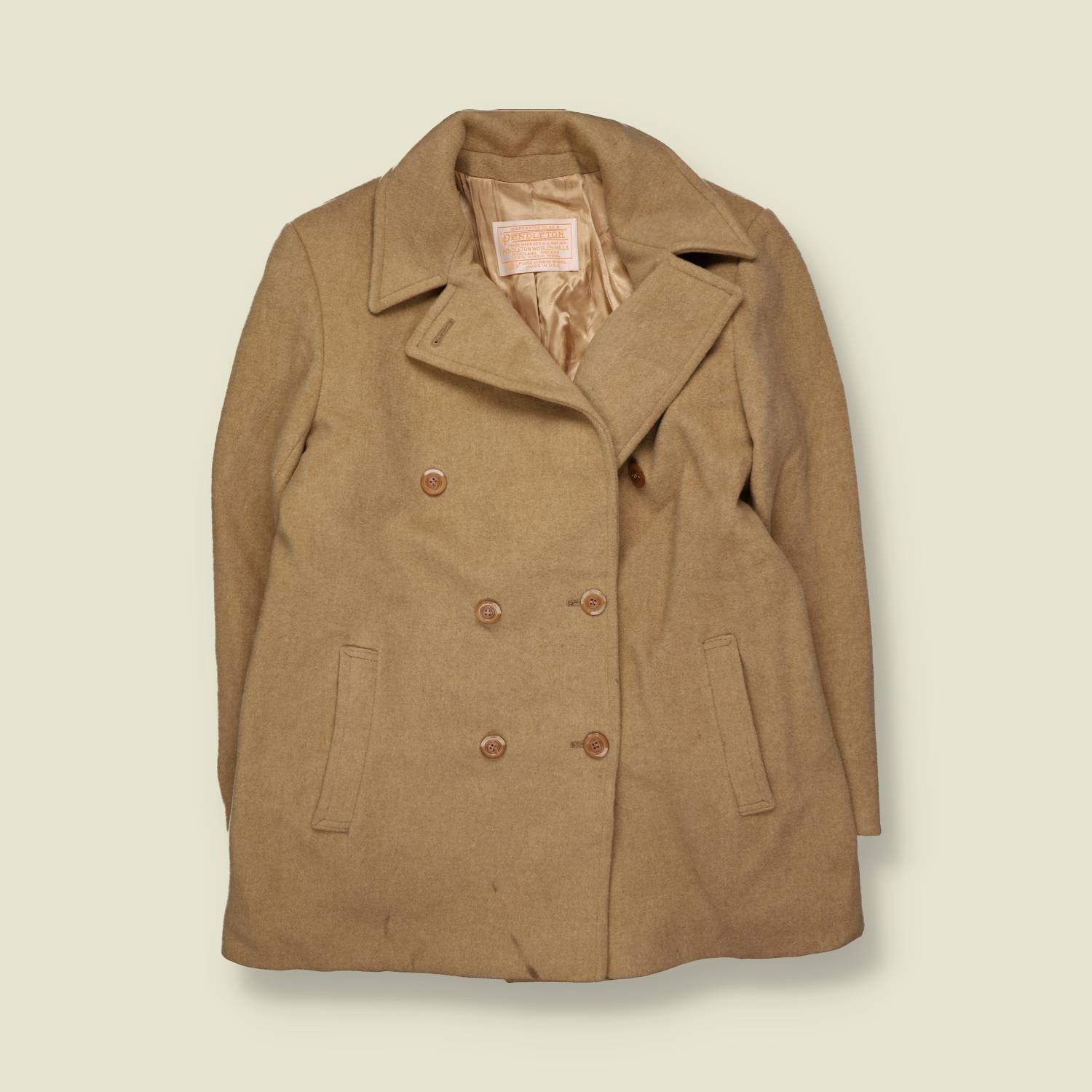 1970s | Pendleton | Wool Coat | Camel - 14