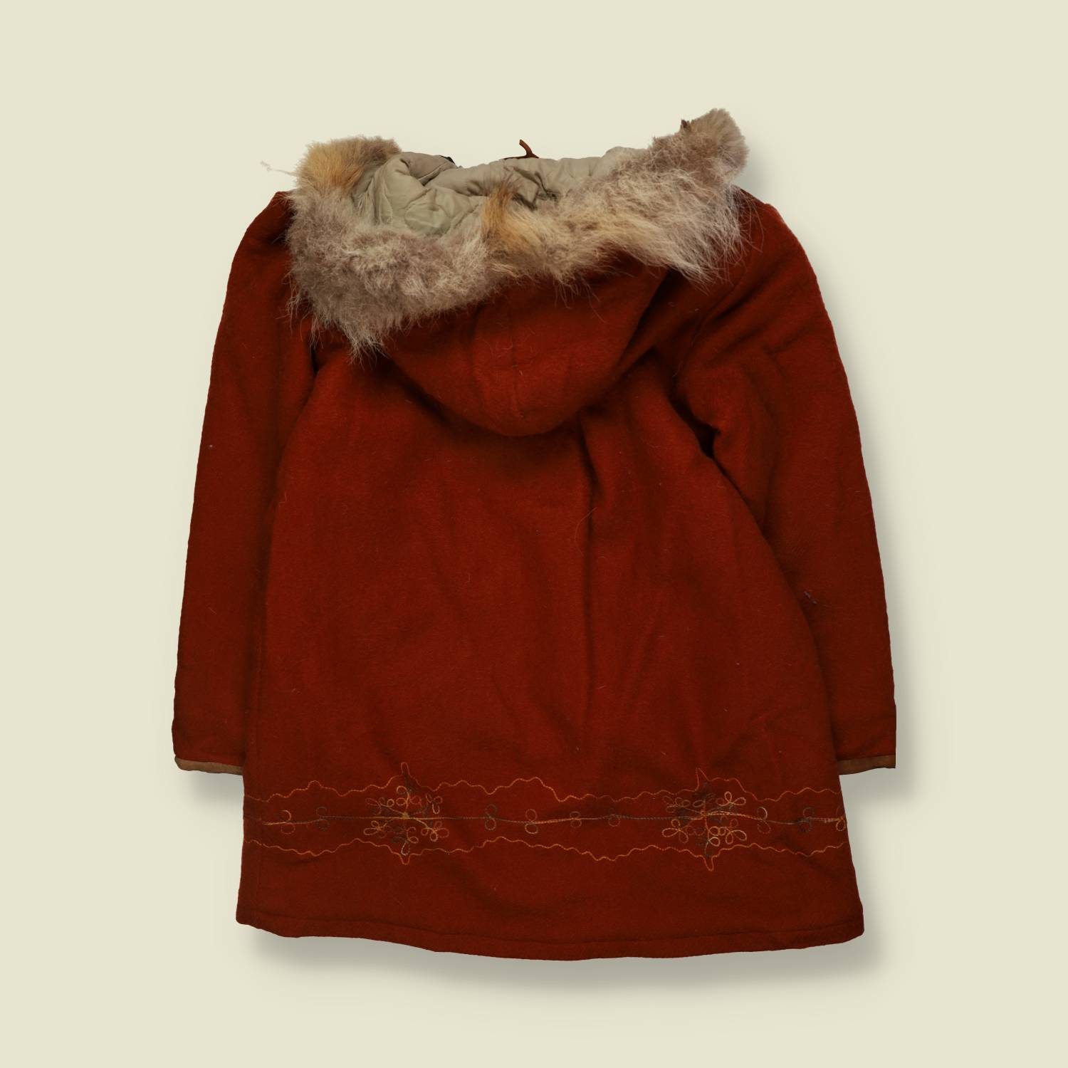 1970s | Hudson’s Bay | Embroidered Coat | Red - 14