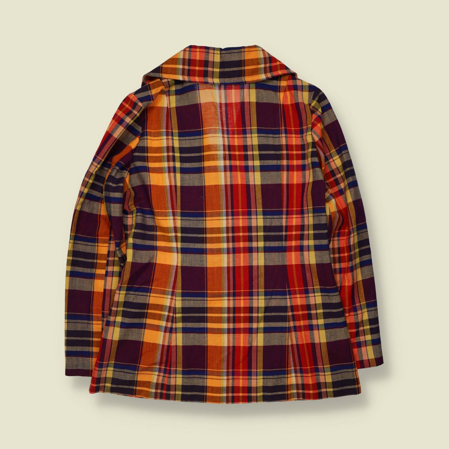 1970s | Plaid Blazer Jacket - 10