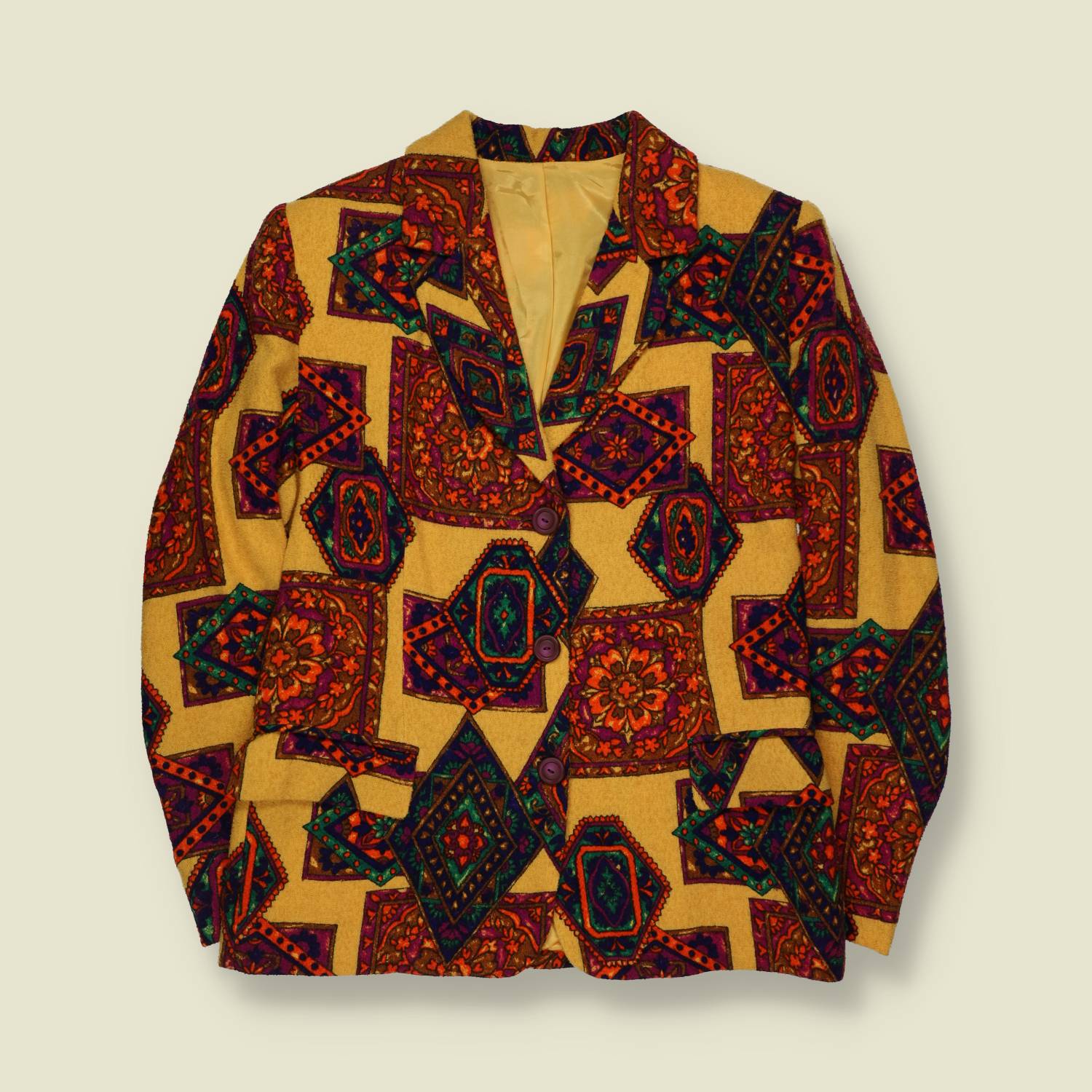 1970s | Printed Blazer - 12