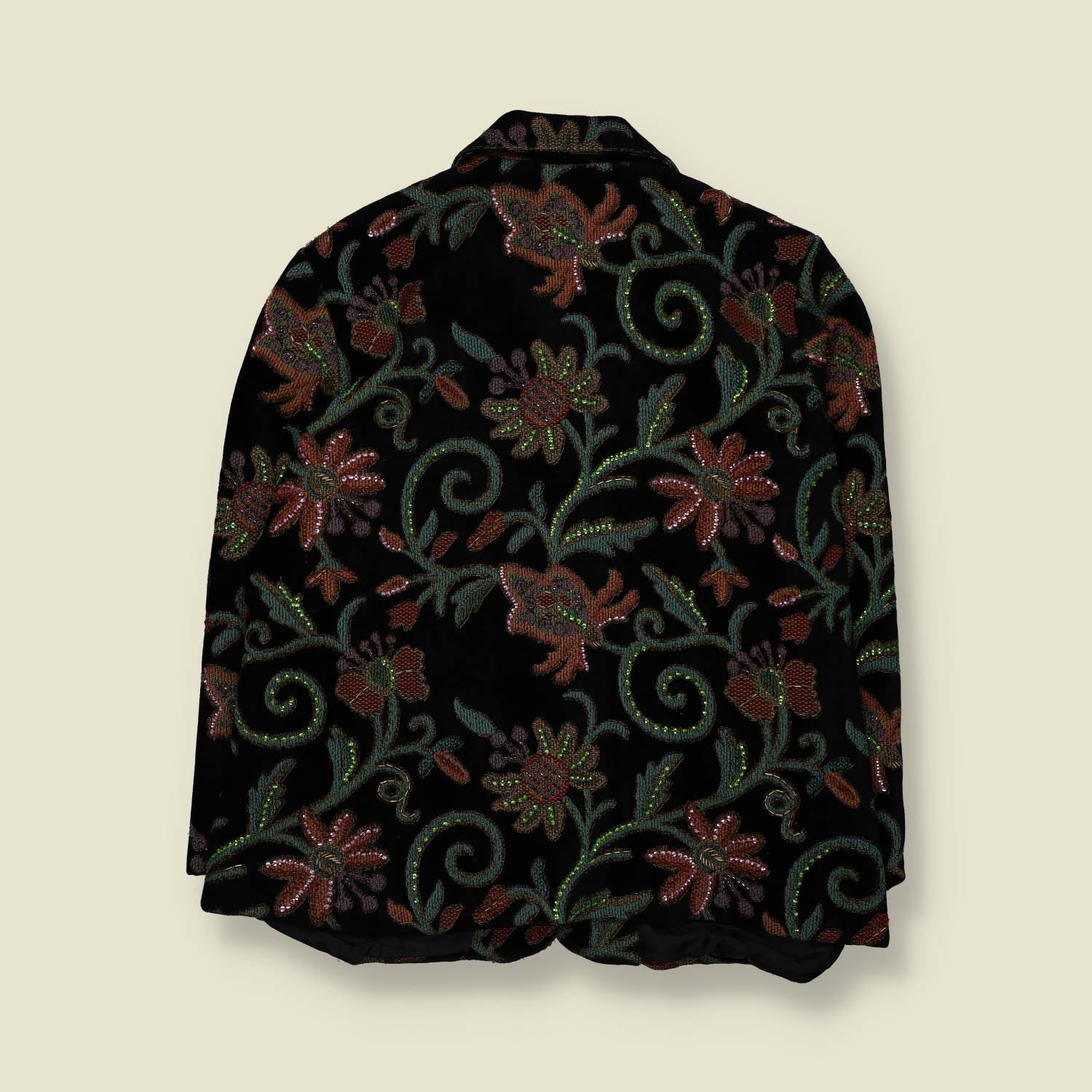 1990s | Susan Graver | Embellished Blazer - 18