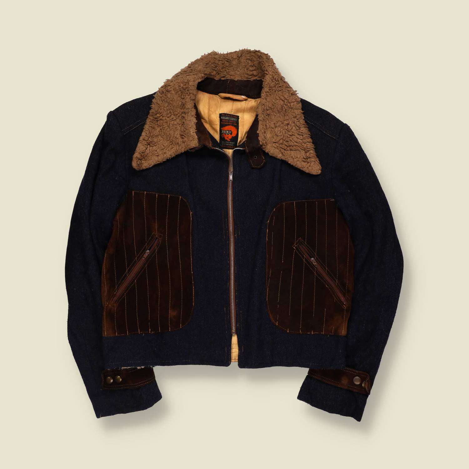 1970s | Yugoslavian Bomber Jacket | Navy - 14