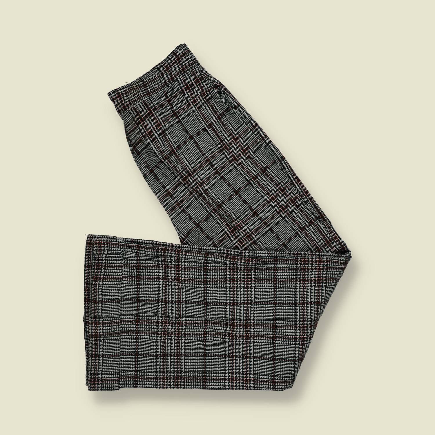 1970s | JCPenney | Flares | Grey - w32