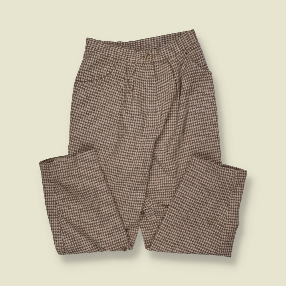 1980s–1990s | Shout Chic | Trousers | Taupe - w28