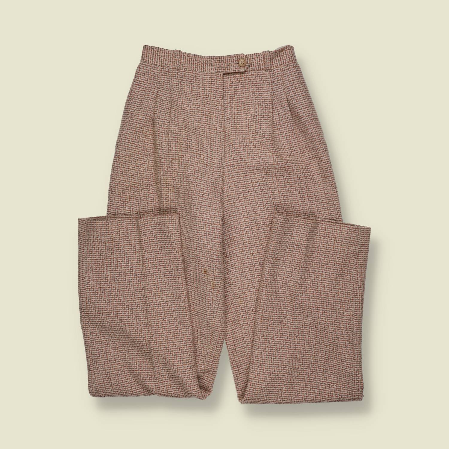 1960s–1970s | Wool Blend Trousers - w24