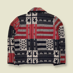 1980s | Bedford Fair | USA Flag Jacket | Red, White And Blue - 12