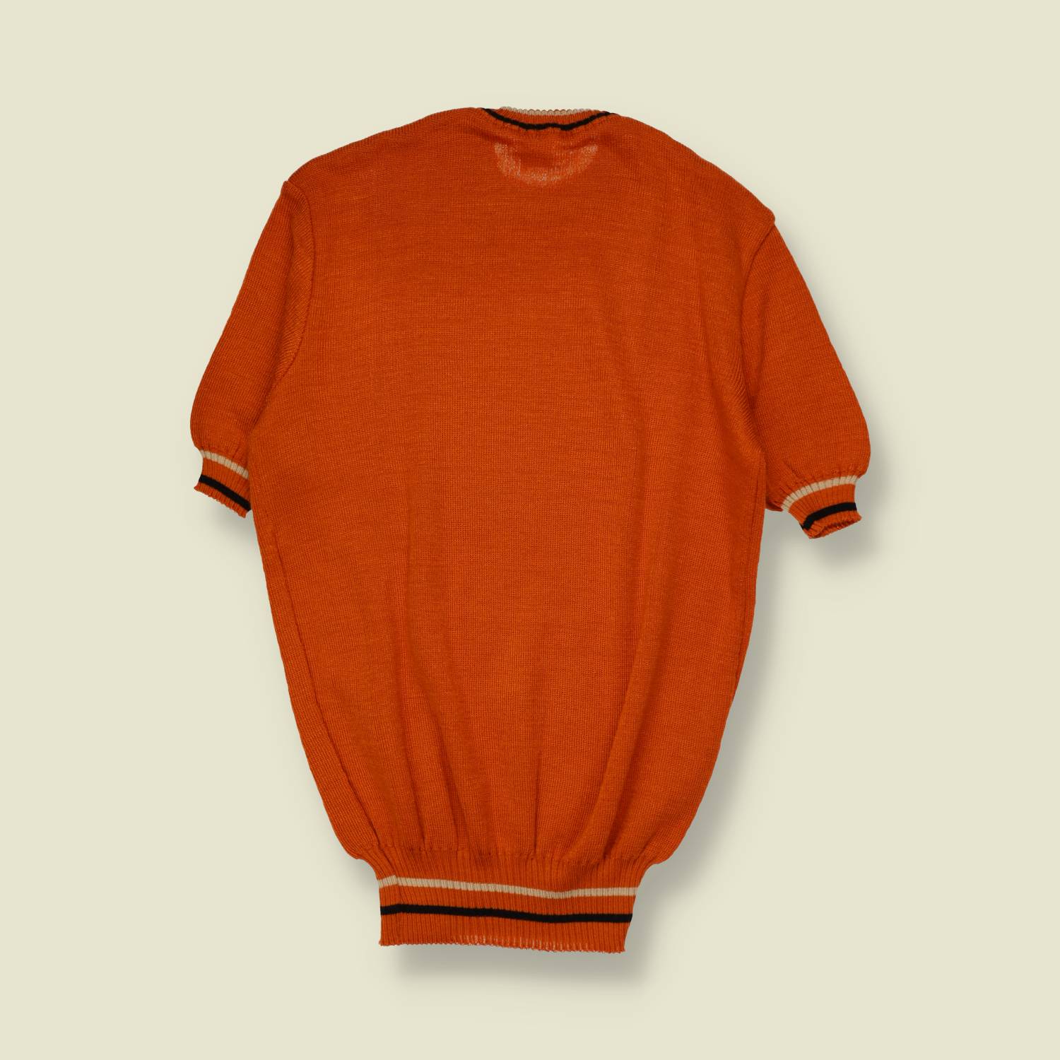 1970s | Deadstock Knit Top | Orange - 10