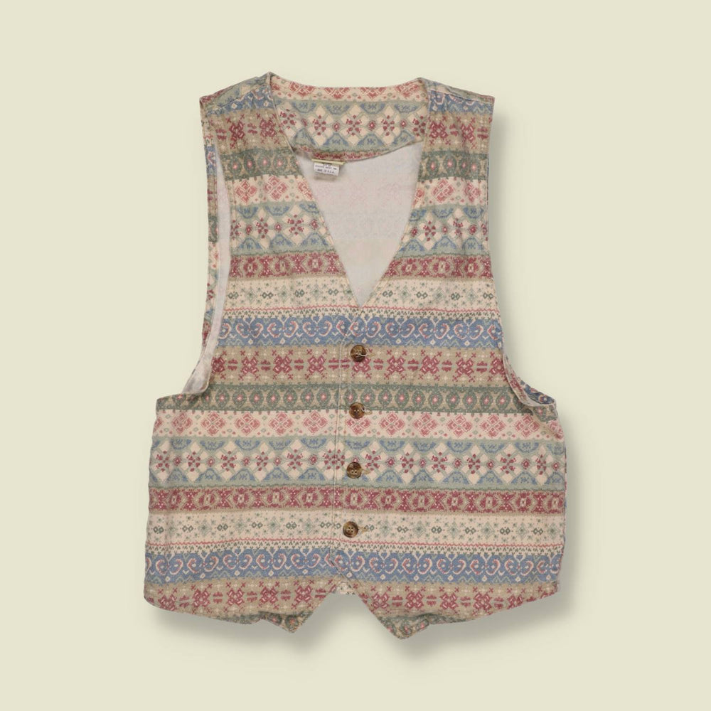 1990s | Vivaldi | Cotton Waistcoat - 6