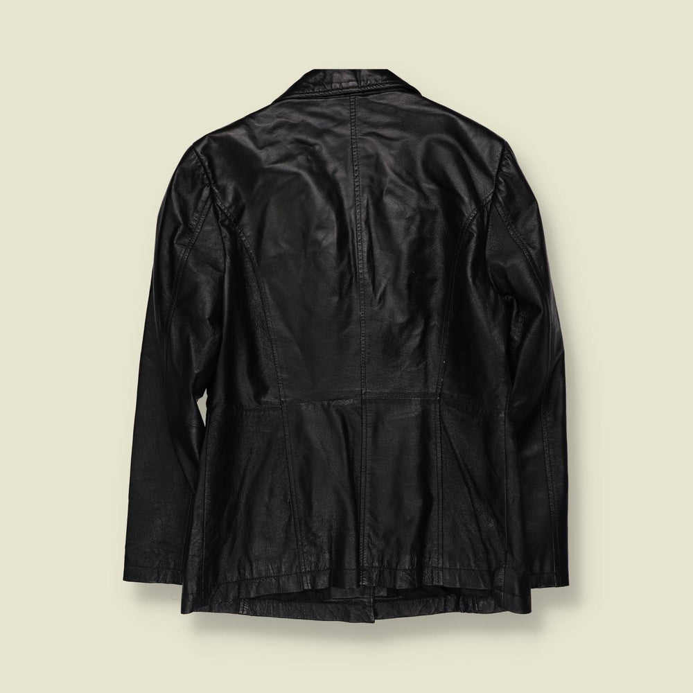 1990s | In Extenco Leather Jacket | Black - 12
