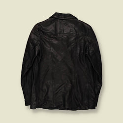 1990s | Vera Pelle | Leather Jacket | Black - 14