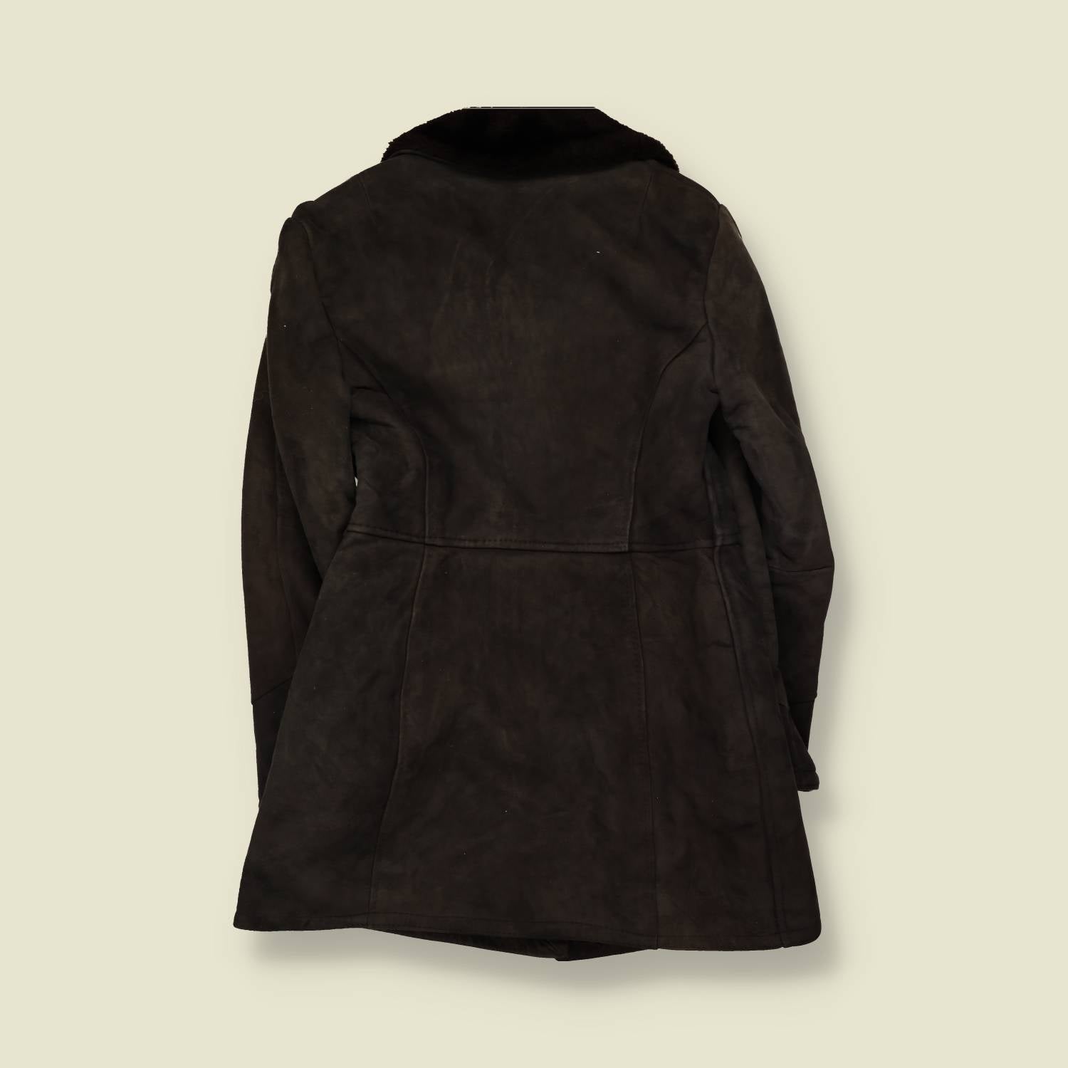1970s | Sheepskin Coat | Dark Brown - 8