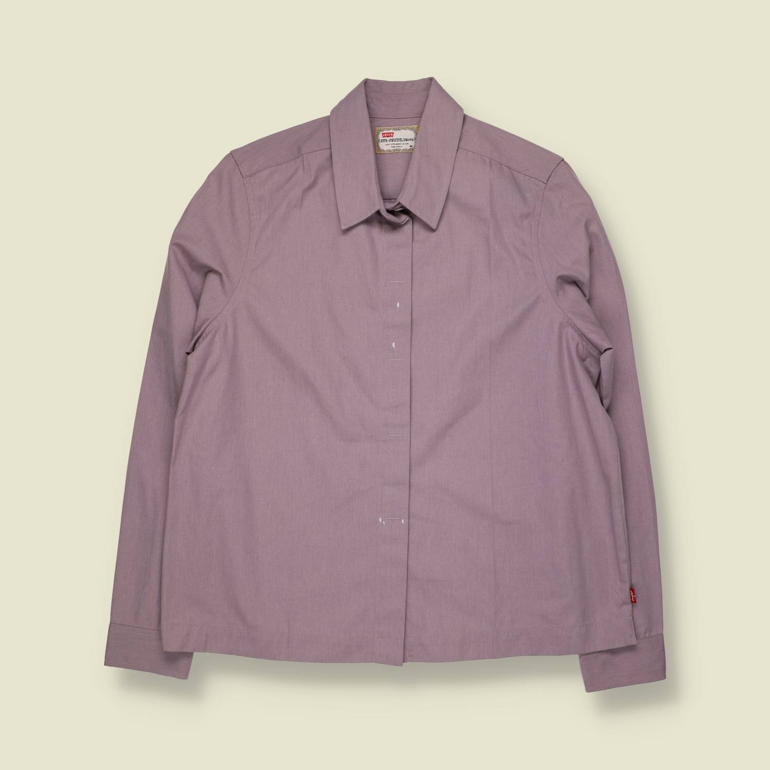 1970s | Levi's Sta-Prest | Blouse | Lilac - 16