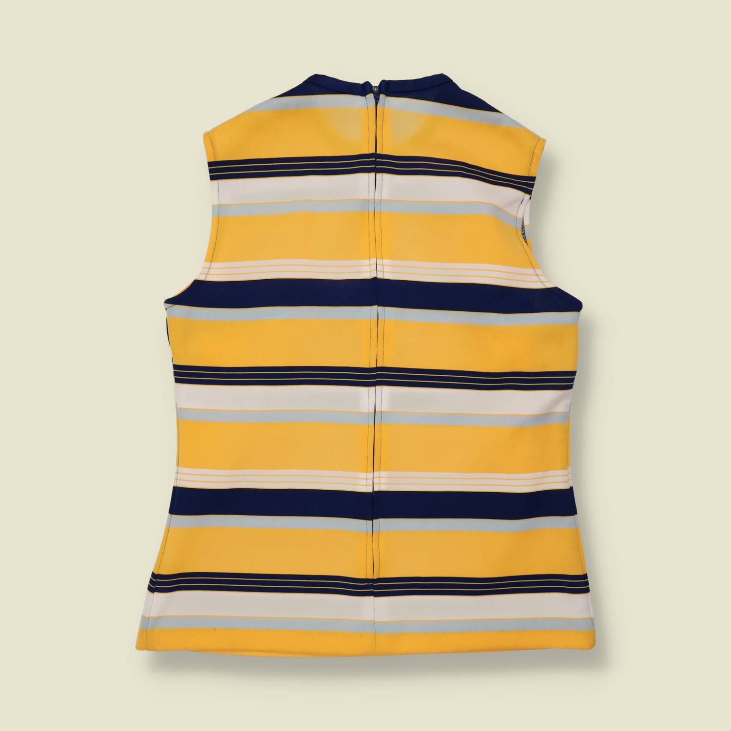 1970s | Striped Top | Yellow - 10