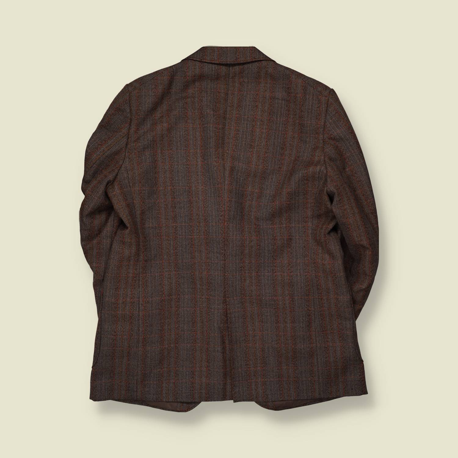 1970s | Trevira | Stripe Blazer | Brown - XL