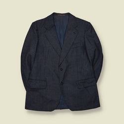 1970s | Trevira | Blazer | Navy - M