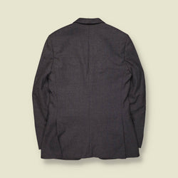 1970s | Wool Blazer | Charcoal | Made in Romania - XS