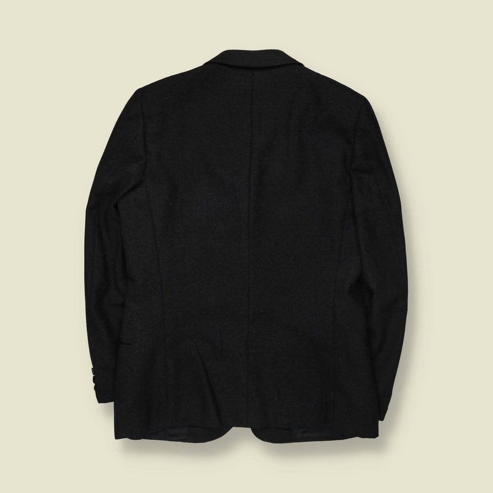 1970s | Berty | Wool Blazer | Black | Made in Italy - XS