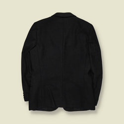 1970s | Berty | Wool Blazer | Black | Made in Italy - XS