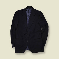 1970s | Three-Piece Suit | Blue-Grey | Pure Wool - XXS-XS