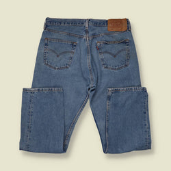 1980s | Levi's 501 | Made in USA | Jeans | Blue Wash - w34