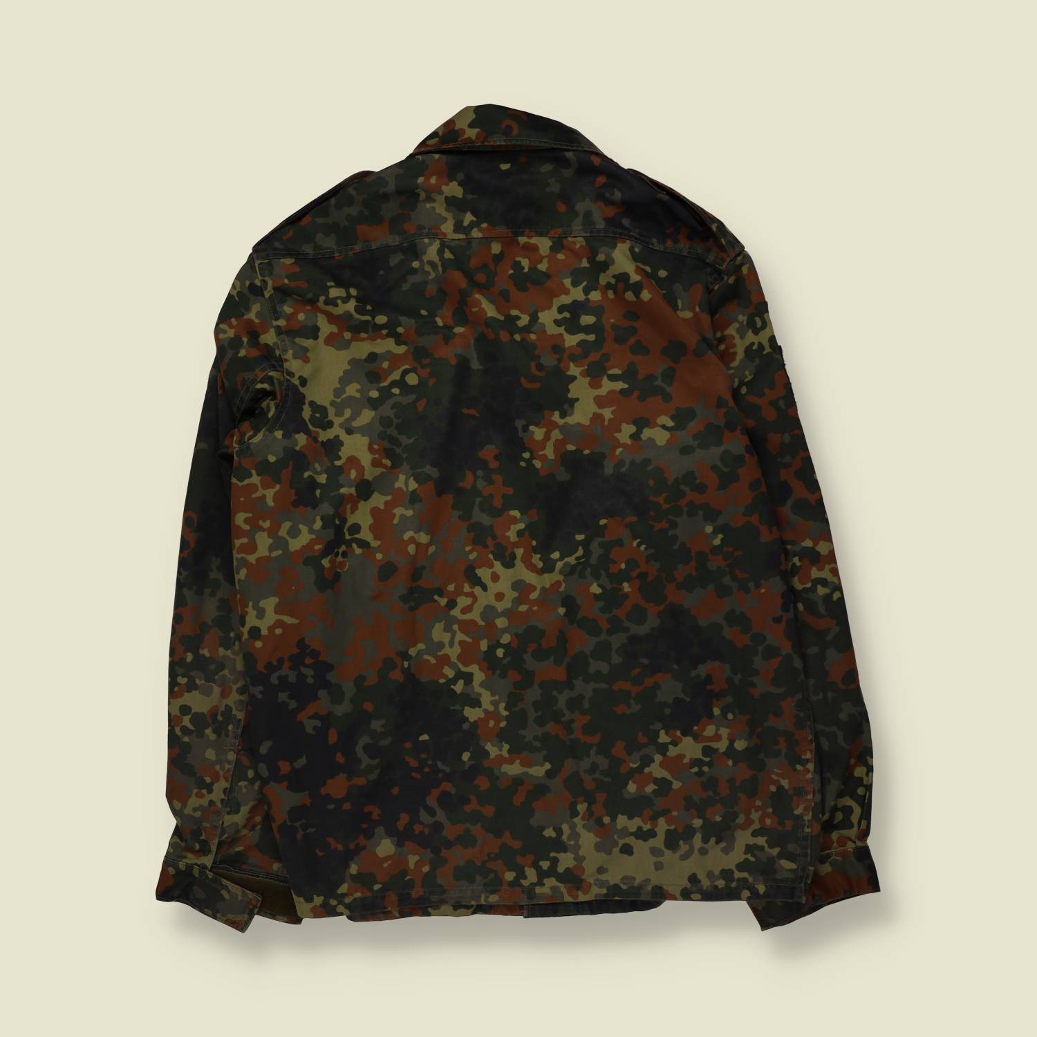 1990s | Kobler GmbH | German Military Field Shirt | Flecktarn Camouflage - M